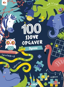 100 Sjove Opgaver: Dyrene - Fra 4 Ar