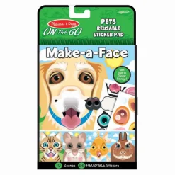 Aktivitetsbog Med Ansigter - Kaeledyr