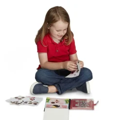 Aktivitetsbog Med Ansigter - Bondegardsdyr