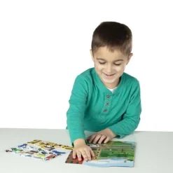 Aktivitetsbog Med Klistermaerker - Transportmidler