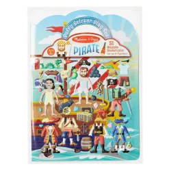 Aktivitetsbog Med Klistermaerker - Pirater