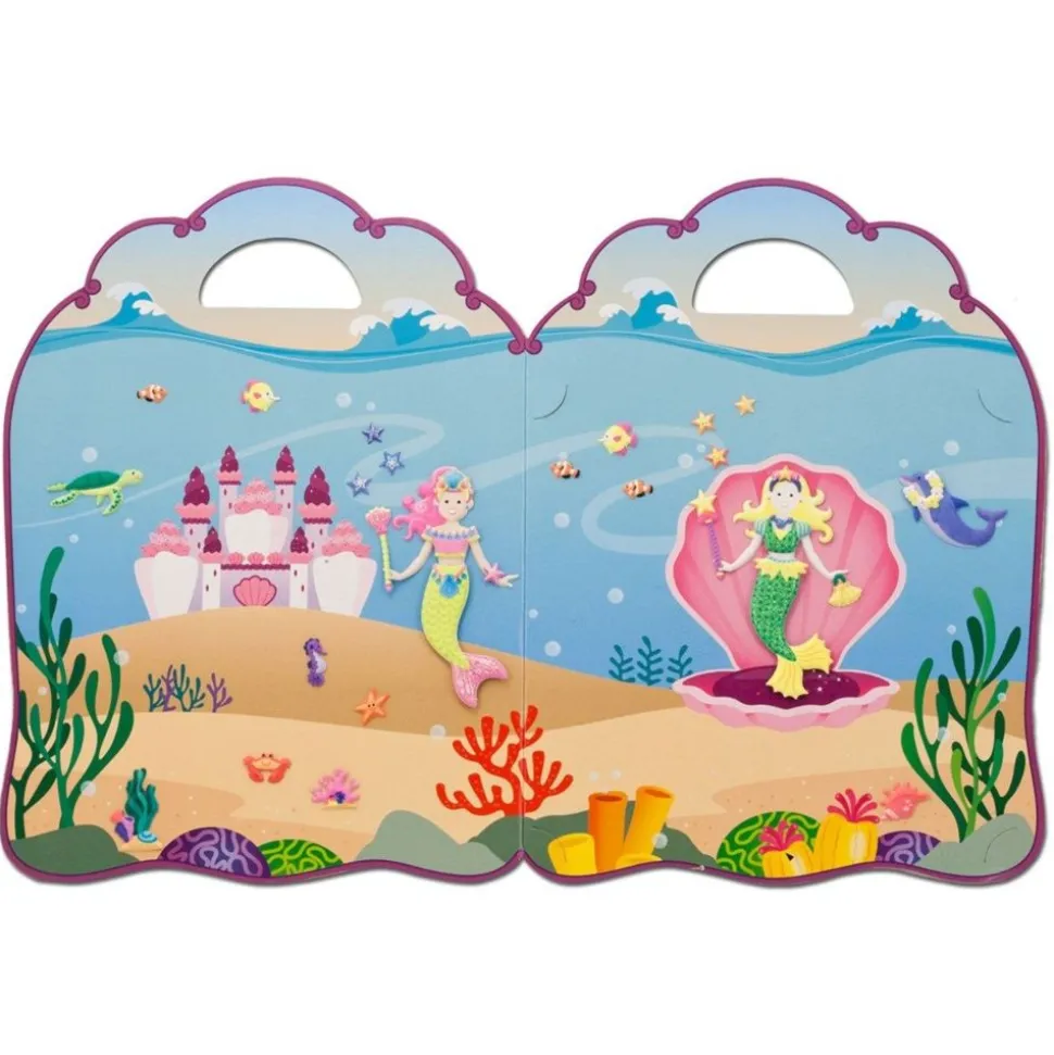 Aktivitetsbog Med Klistermaerker - Havfruer