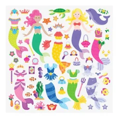 Aktivitetsbog Med Klistermaerker - Havfruer