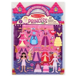 Aktivitetsbog Med Klistermaerker - Prinsesser