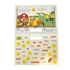Aktivitetshaefte - Lær 120 Ord Med Bondegardsdyr