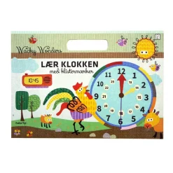 Aktivitetshaefte - Lær Klokken Med Bondegardsdyr