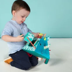 Aktivitetskube I Stof - Med Dyr