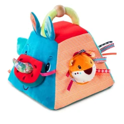 Aktivitetskube I Stof - Med Dyr