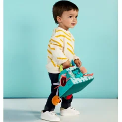 Aktivitetskube I Stof - Med Dyr