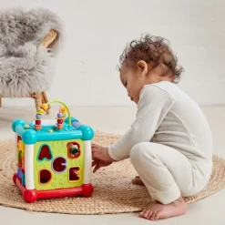 Aktivitetskube Med Musik Og Bluetooth-Funktion