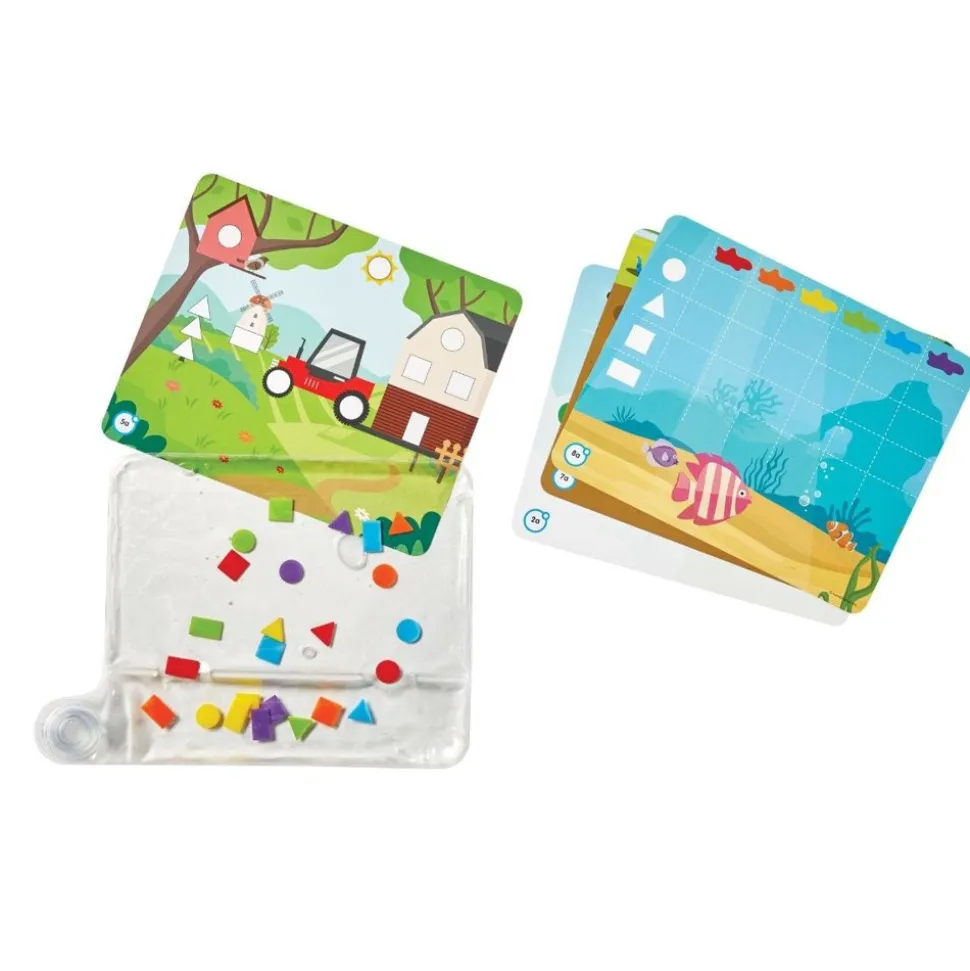 Aktivitetsmatte - Former, Farve & Finmotorik