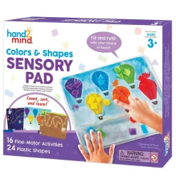 Aktivitetsmatte - Former, Farve & Finmotorik