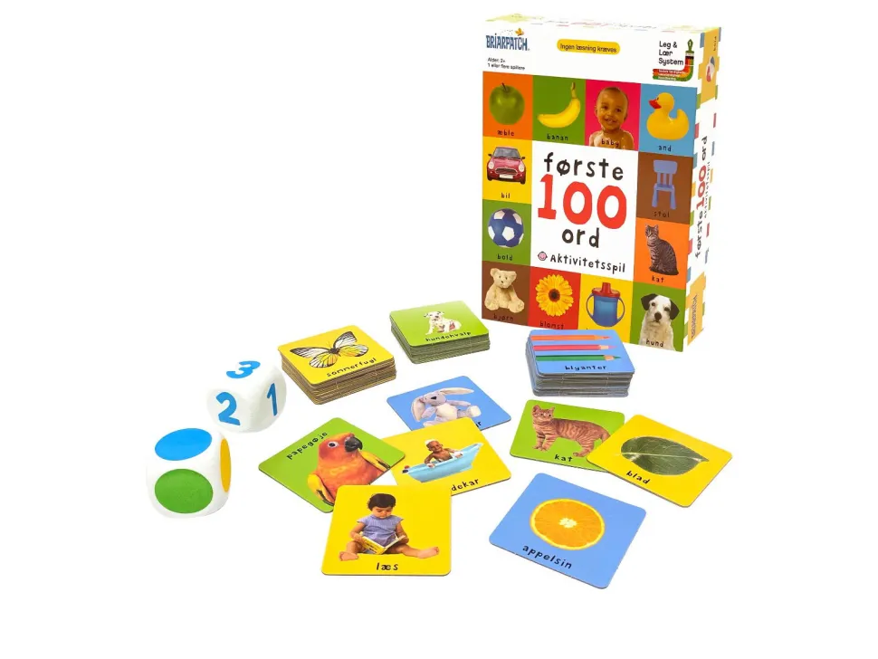 Aktivitetsspil - Forste 100 Ord