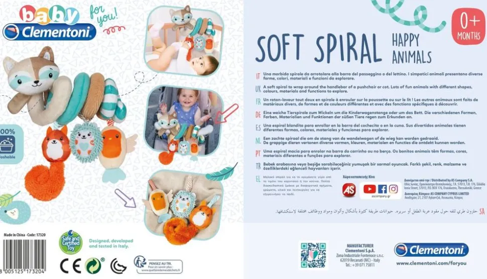 Aktivitetsspiral - Skovens Dyr