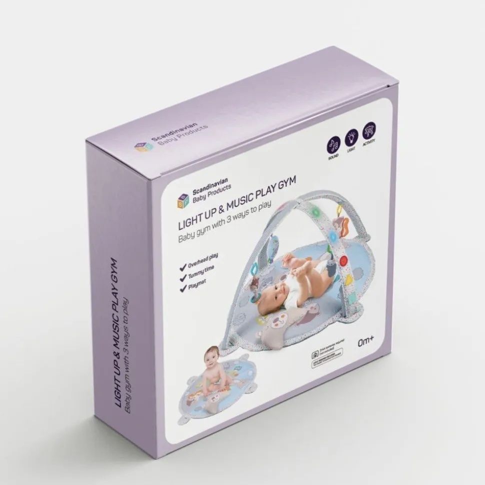 Aktivitetstaeppe Med Kick-And-Play Funktion