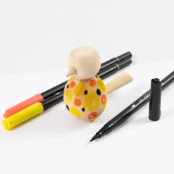 Akvareltusser M. Dobbeltspids, 12 Stk