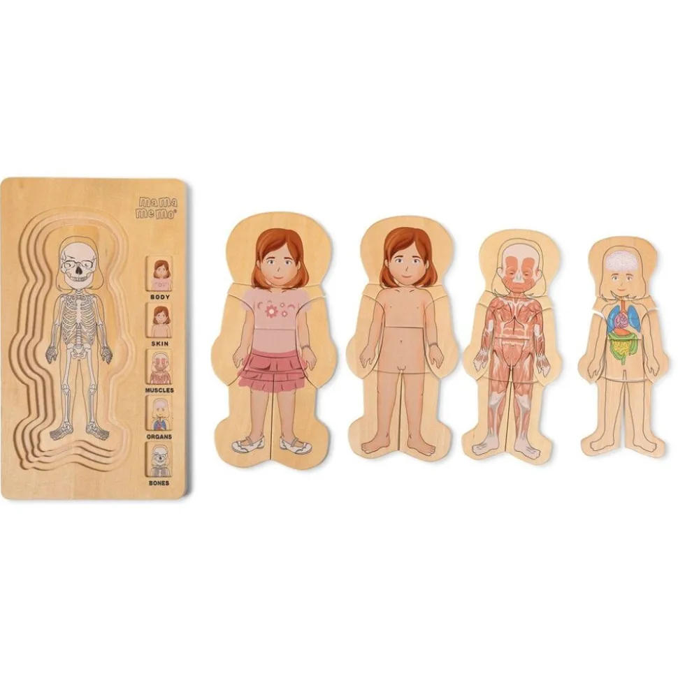Anatomi Puslespil - Pige