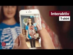 Anatomi T-Shirt, Interaktiv - Barn