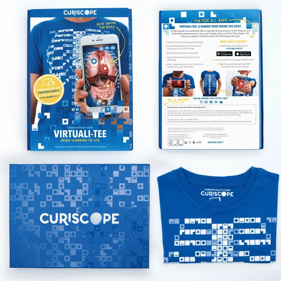 Anatomi T-Shirt, Interaktiv - Barn