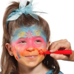 Ansigtsfarve - 6 Farvestifter