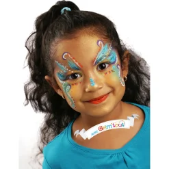 Ansigtsfarve - 3 Farvestifter - Prinsesse