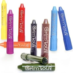 Ansigtsfarve - Farvestifter 12 Stk.