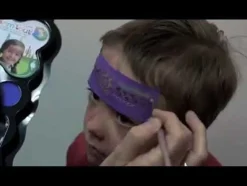 Ansigtsfarve - Palette M. 9 Farver - Karneval