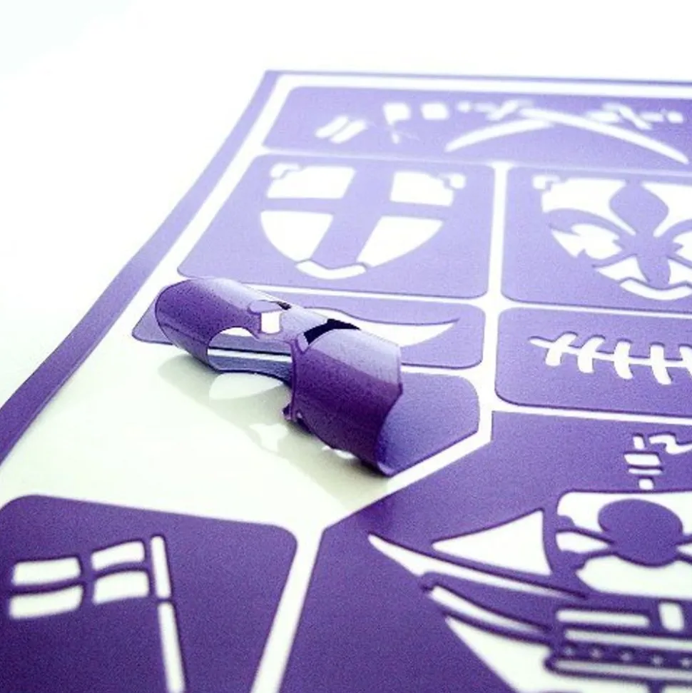 Ansigtsfarve - Skabelon Til Ridder Og Pirater