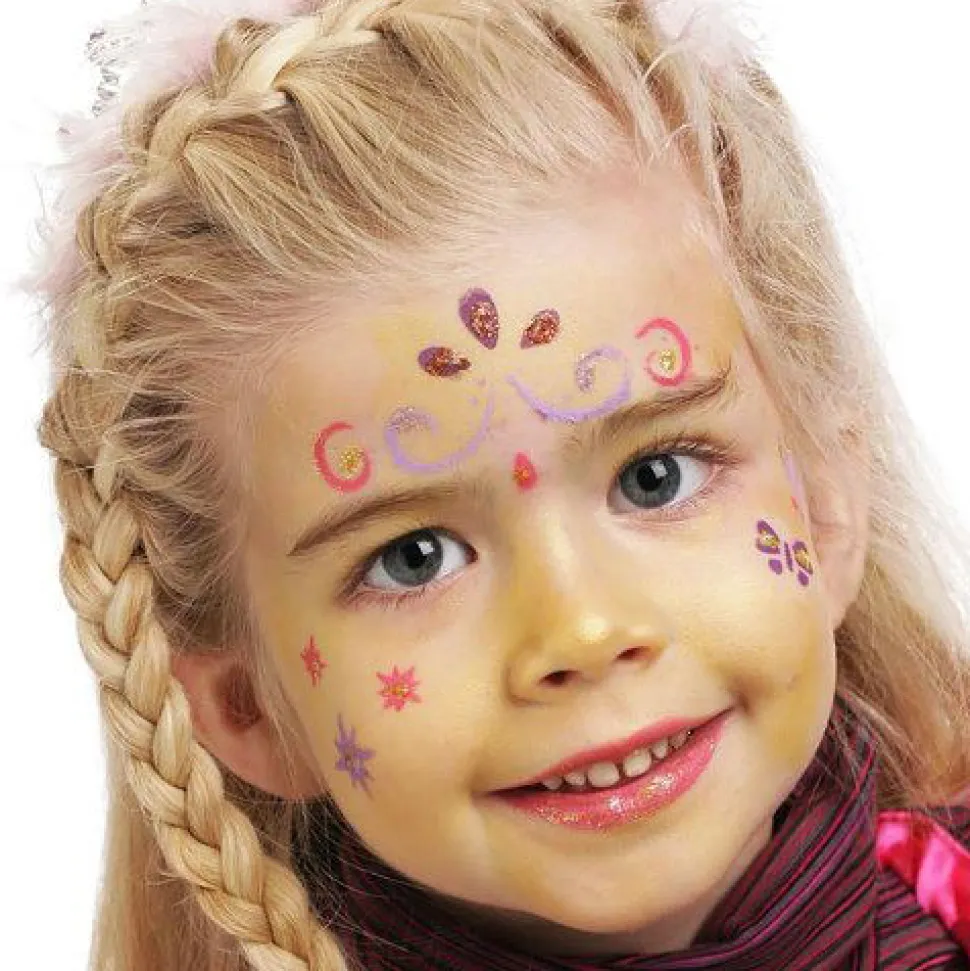 Ansigtsfarve - Skabelon Til Feer Og Prinsesser