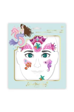 Ansigtsklistermaerker - Havfrue