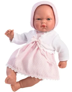 Asi Dukke 30 Cm. Oli Pige - Med Sutteflaske