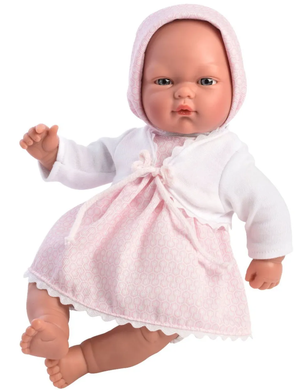 Asi Dukke 30 Cm. Oli Pige - Med Sutteflaske