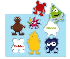 Babblarna Sprogtraening - Puslespil M. Former