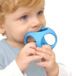 Babybold I Silikone - Lysebla, 1 Stk.