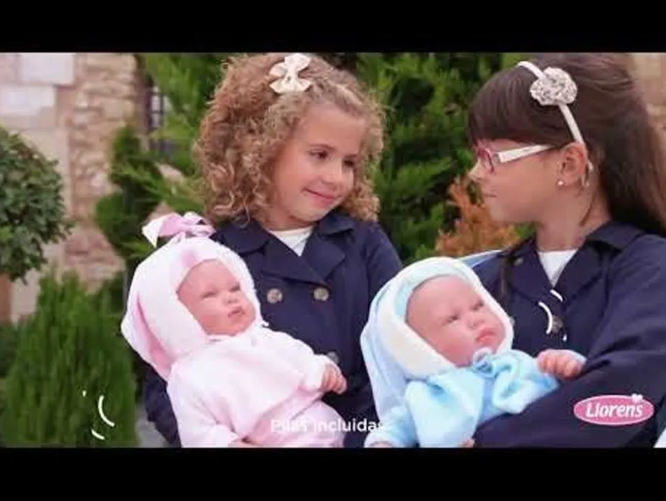 Babydukke - Lyseblat Toj, 38 Cm