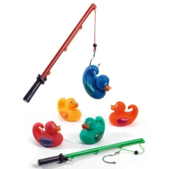 Badeaender, 5 Stk Basis 8 Cm + 2 Fiskestaenger