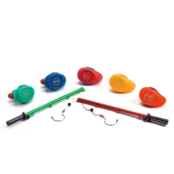 Badeaender, 5 Stk Basis 8 Cm + 2 Fiskestaenger