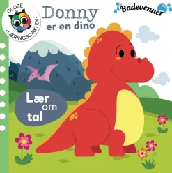 Badebog Med Legetøj - Donny Er En Dino