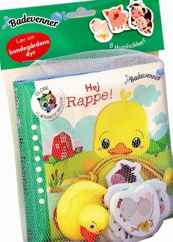 Badebog Med Legetøj - Hej Rappe!