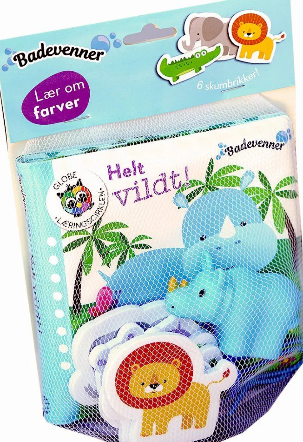 Badebog Med Legetøj - Helt Vildt!