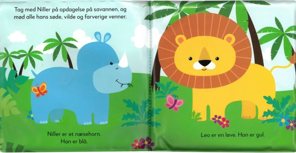 Badebog Med Legetøj - Helt Vildt!