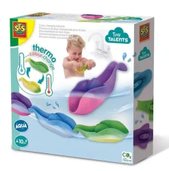 Badeleg - Farveskiftende Fisk, 3 Stk