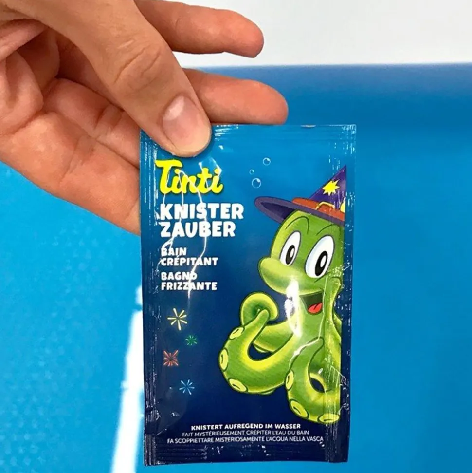 Badesjov - Knitrepulver