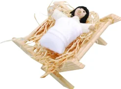 Bibelsk Dukke Tilbehør - Krybbe