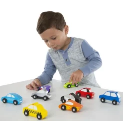 Biler I Trae - Sma Koretojer, 9 Stk