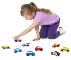 Biler I Trae - Sma Koretojer, 9 Stk