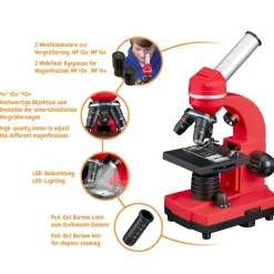 Biolux Sel Mikroskop, 40X-1600X
