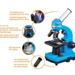 Biolux Sel Mikroskop, 40X-1600X