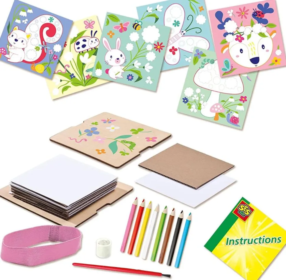 Blomsterpresse - Inkl. Dekorationskort