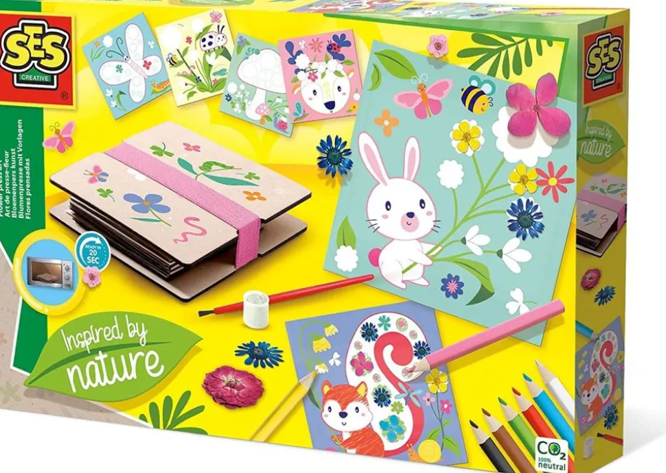 Blomsterpresse - Inkl. Dekorationskort